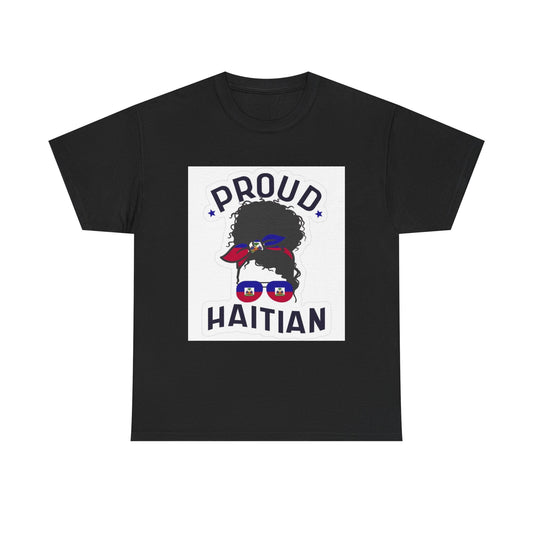 Proud Haitian Unisex Heavy Cotton Tee