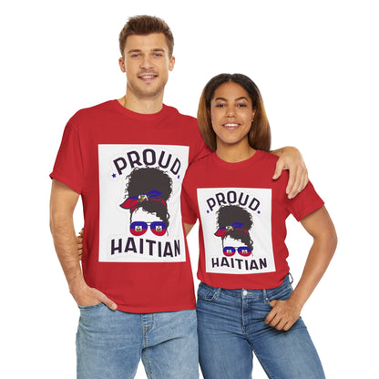 Proud Haitian Unisex Heavy Cotton Tee