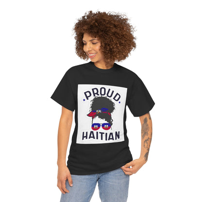 Proud Haitian Unisex Heavy Cotton Tee