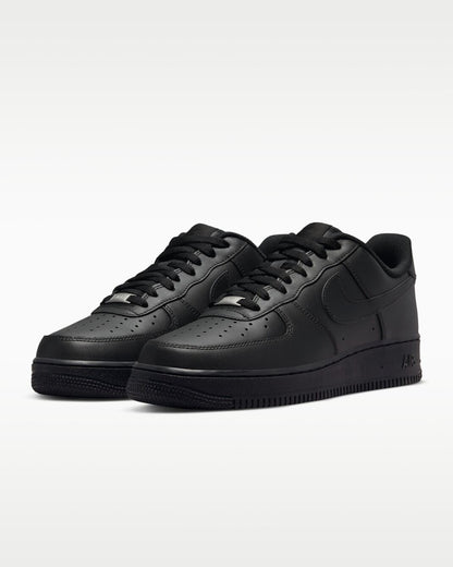 Classic Low-Top Casual Sneakers – Men’s & Women’s 1 '07  Black, White & Gold – Streetwear Sneakers