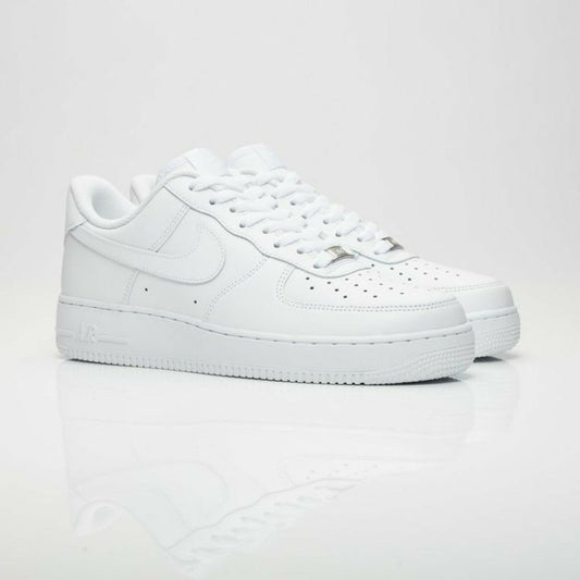 Classic Low-Top Casual Sneakers – Men’s & Women’s 1 '07  Black, White & Gold – Streetwear Sneakers